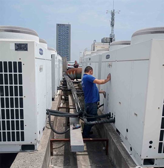 兰坪中央空调制热和不制冷系统维修方法